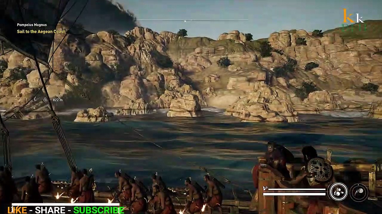 Assassins Creed Origins Pompeius Magnus gameplay