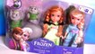 Bonecas Anna Elsa com Trolls Surpresa Sunny Disney Frozen em Portugues BR Play Doh Petite Surprise