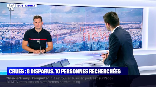 Crues: 8 disparus, 10 personnes recherchées - 04/10