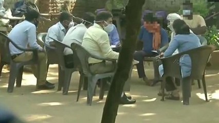 SIT reaches the victim's village in Hathras