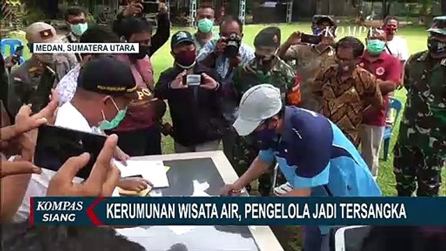 Pengelola Hairos Waterpark jadi Tersangka Terkait Pelanggaran Protokol Kesehatan