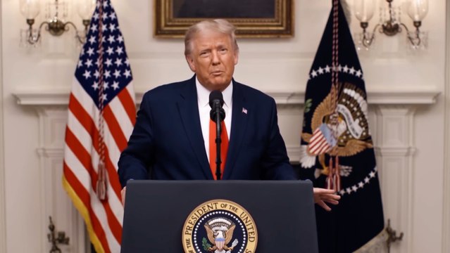 El médico de Trump se muestra cautelosamente optimista aunque dice que no está fuera de peligro