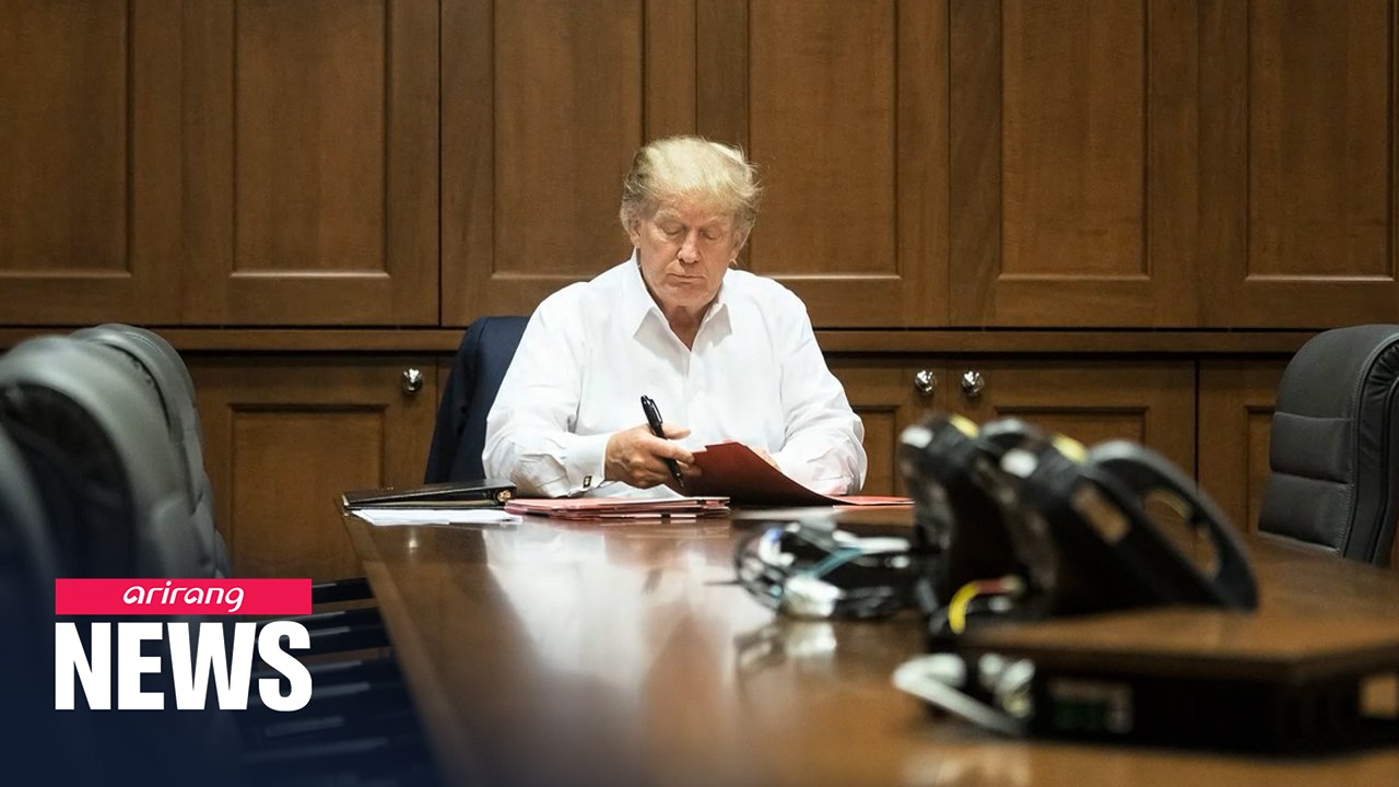 Trump "feeling well" amid conflicting reports over treatment progress