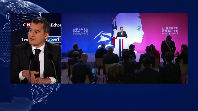 Séparatismes : Le discours du président va nous réconcilier pour des années , estime Darmanin
