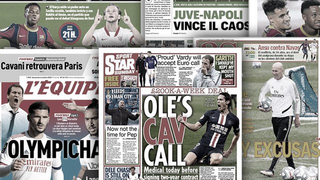 Le contrat en or qui attend Edinson Cavani à Manchester United, énorme imbroglio autour du match Juve-Naples