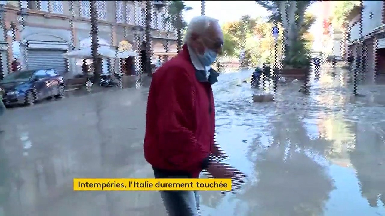 La tempête Alex a aussi fait des ravages en Italie