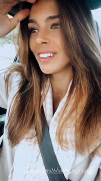 Marine Lorphelin rappelle que sa petite soeur Lou-Anne participe à l'élection de Miss Bourgogne 2020 le 3 octobre 2020.