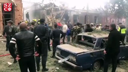 Ermenistan, Azerbaycan'ın 2. büyük kenti Gence'ye saldırdı