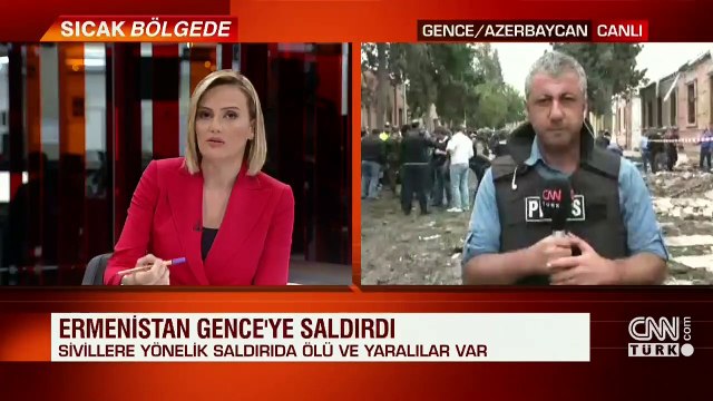 Son dakika... Azerbaycan Savunma Bakanlığı: Ermenistan Gence'de sivilleri bombaladı
