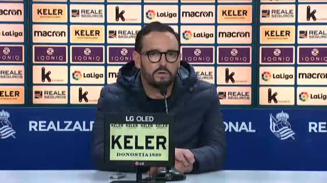 Bordalás, contrariado tras la goleada ante la Real Sociedad: "De esto también se aprende"