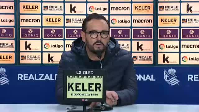 Bordalás, contrariado tras la goleada ante la Real Sociedad: De esto también se aprende