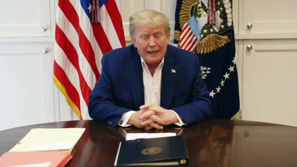 Trump Records First Message Since Testing Covid-19 Positive