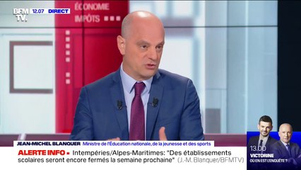 Jean-Michel Blanquer: "Le phénomène de l'instruction à domicile a pris trop d'ampleur", une aubaine pour "des groupes radicaux"