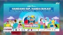 DepEd, magkakaroon ng online flag-raising ceremony sa pagbubukas ng klase bukas