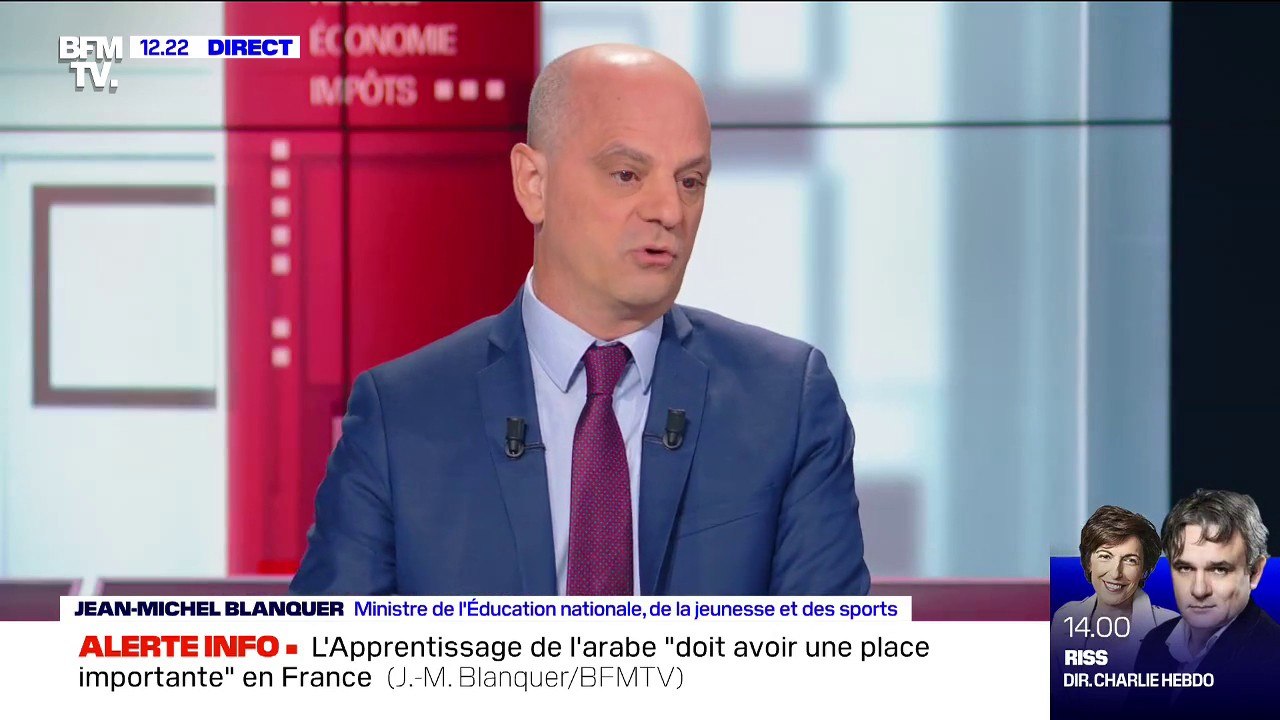 Jean-Michel Blanquer sur le séparatisme islamiste: "Il ne s'agit pas de prendre des mesures anti-islam mais anti-islamisme radical"