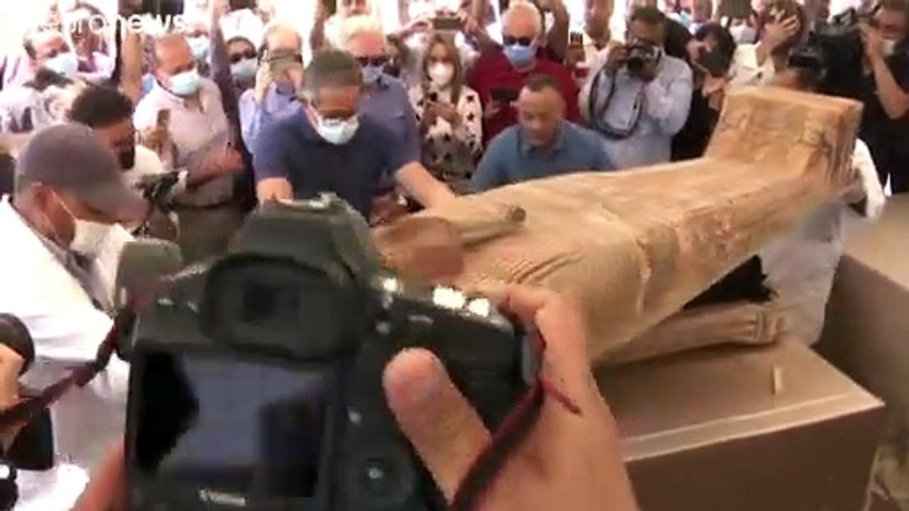 Ägypten: 2.600 Jahre alte Sarkophage entdeckt
