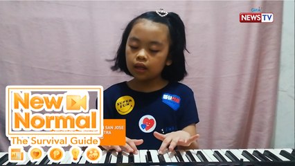 Family Time: Visually impaired na bata, natutong tumugtog ng piano mag-isa?! | New Normal