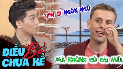 Chàng 'TIẾN SĨ' NGÔN NGỮ có con chỉ SAU MỘT ĐÊM sóng gió cùng vợ VIỆT làm MC Ngọc Trai TÉ NGỬA IHDD