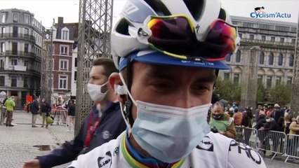 Liège-Bastogne-Liège 2020 - Julian Alaphilippe : "Avec le maillot arc-en-ciel, tout est différent"