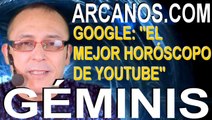 GEMINIS, HAZ LAS COSAS BIEN EN EL AMOR - Horóscopo ARCANOS.COM 4 a 10 de octubre de 2020 - Semana 41