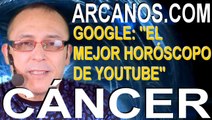 CANCER, MANTÉN VIGENCIA EN EL TRABAJO - Horóscopo ARCANOS.COM 4 al 10 de octubre de 2020 - Semana 41