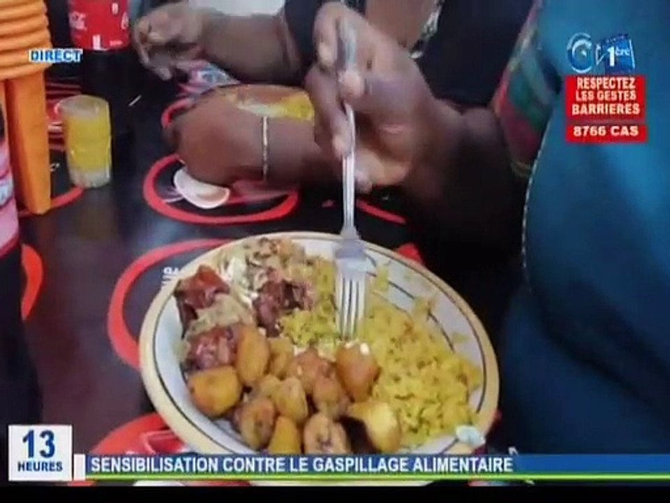 RTG / Sensibilisation contre le gaspillage alimentaire au Gabon