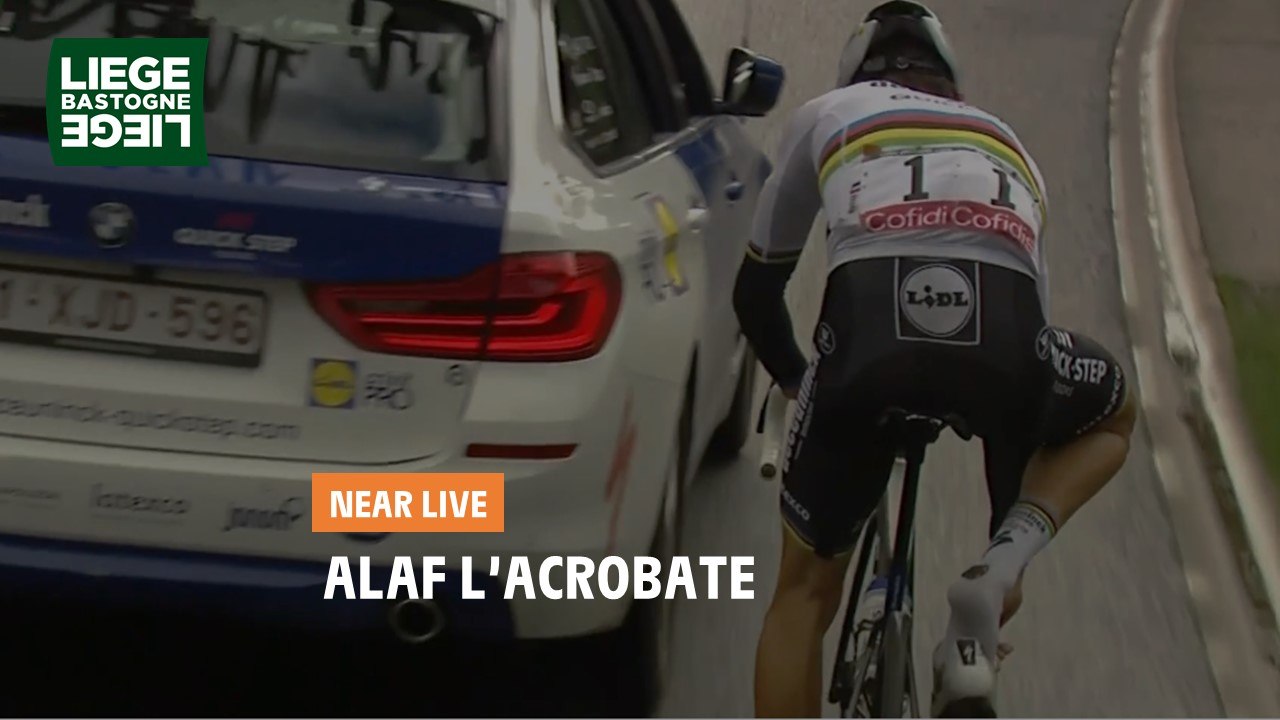 Alaphilippe l'acrobate / Alaphilippe the acrobat  - Liège-Bastogne-Liège 2020