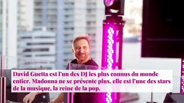 Madonna a refusé de collaborer avec David Guetta pour une raison bien étonnante !
