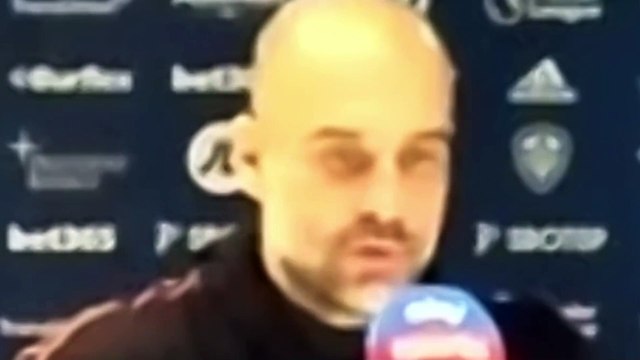 Football - Premier League - Pep Guardiola Post Match Press Conference after Leeds 1-1 Manchester City