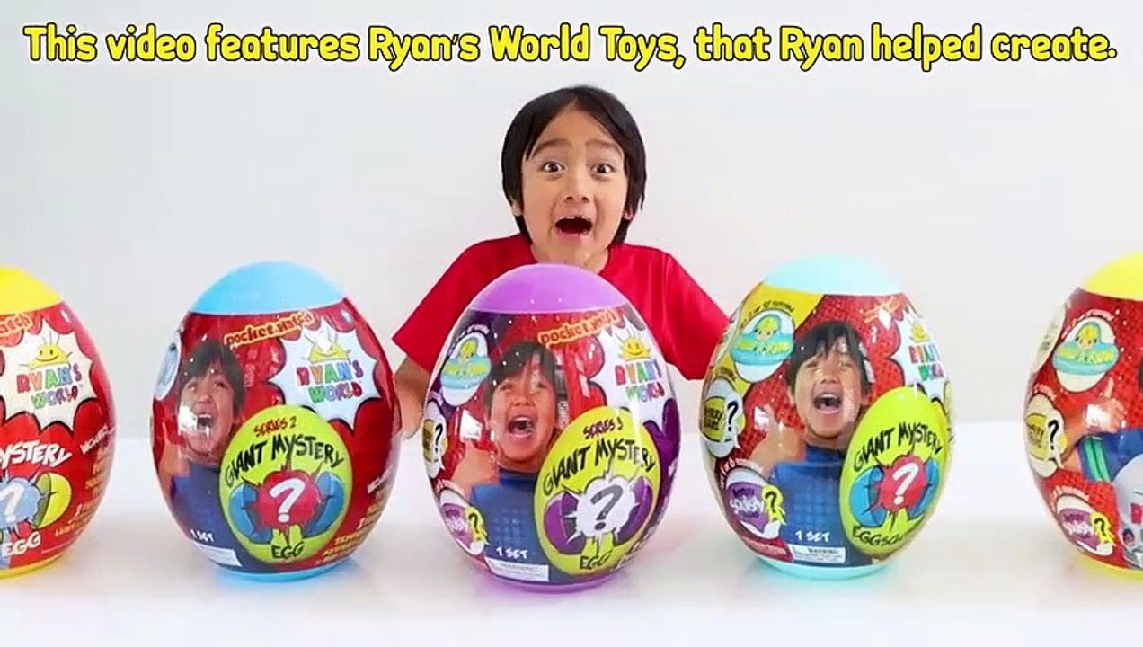 1 Ryan's Dinosaur vs Daddy's Dinosaur Pretend Play!