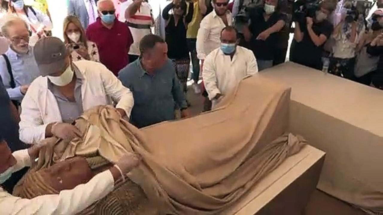 Sensationeller fund: 59 sarkophage in Ägypten entdeckt