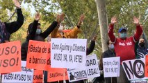 Colectivos ciudadanos defienden la Sanidad Pública y exigen la dimisión de Ayuso