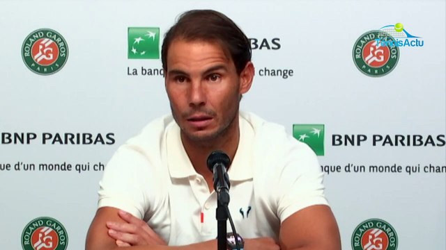 Roland-Garros 2020 - Rafael Nadal : Après quelques shots de tequila, je me mets à danser, sans tequila c'est plus difficile