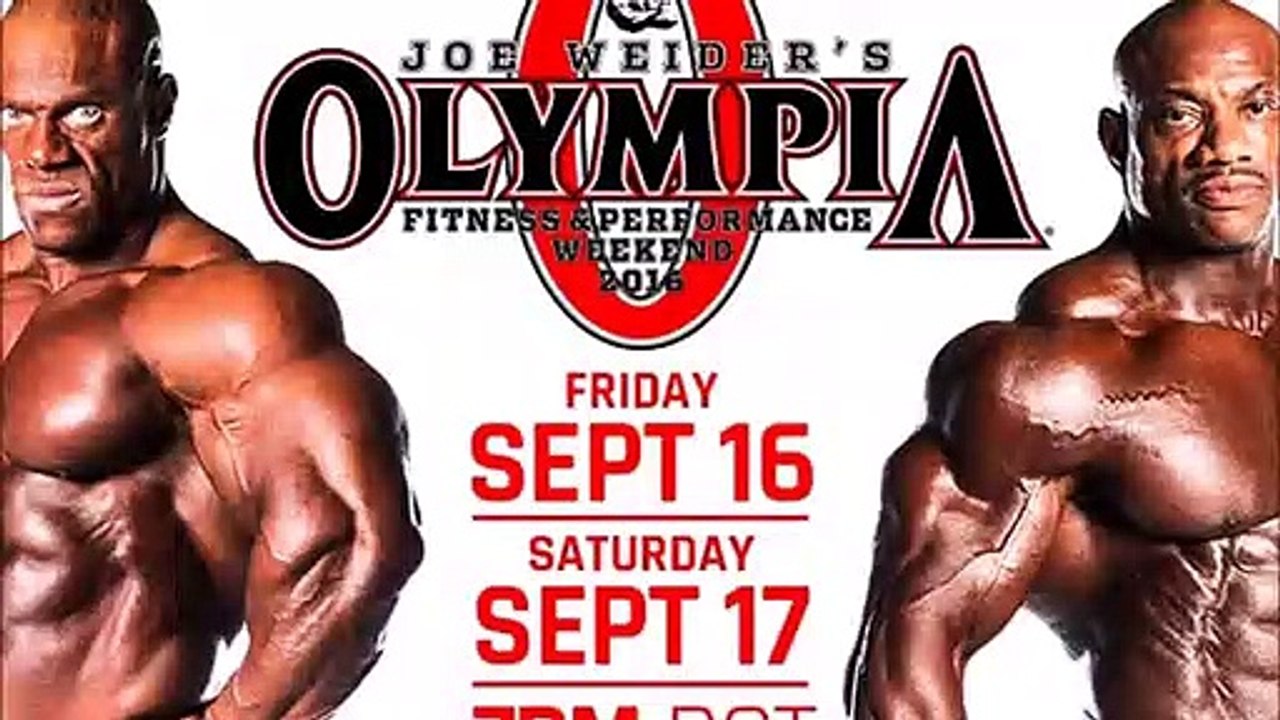 2016 OLYMPIA LIVESTREAM ON AMAZON