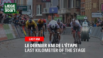 Flamme Rouge / Last Kilometer - Liège-Bastogne-Liège 2020