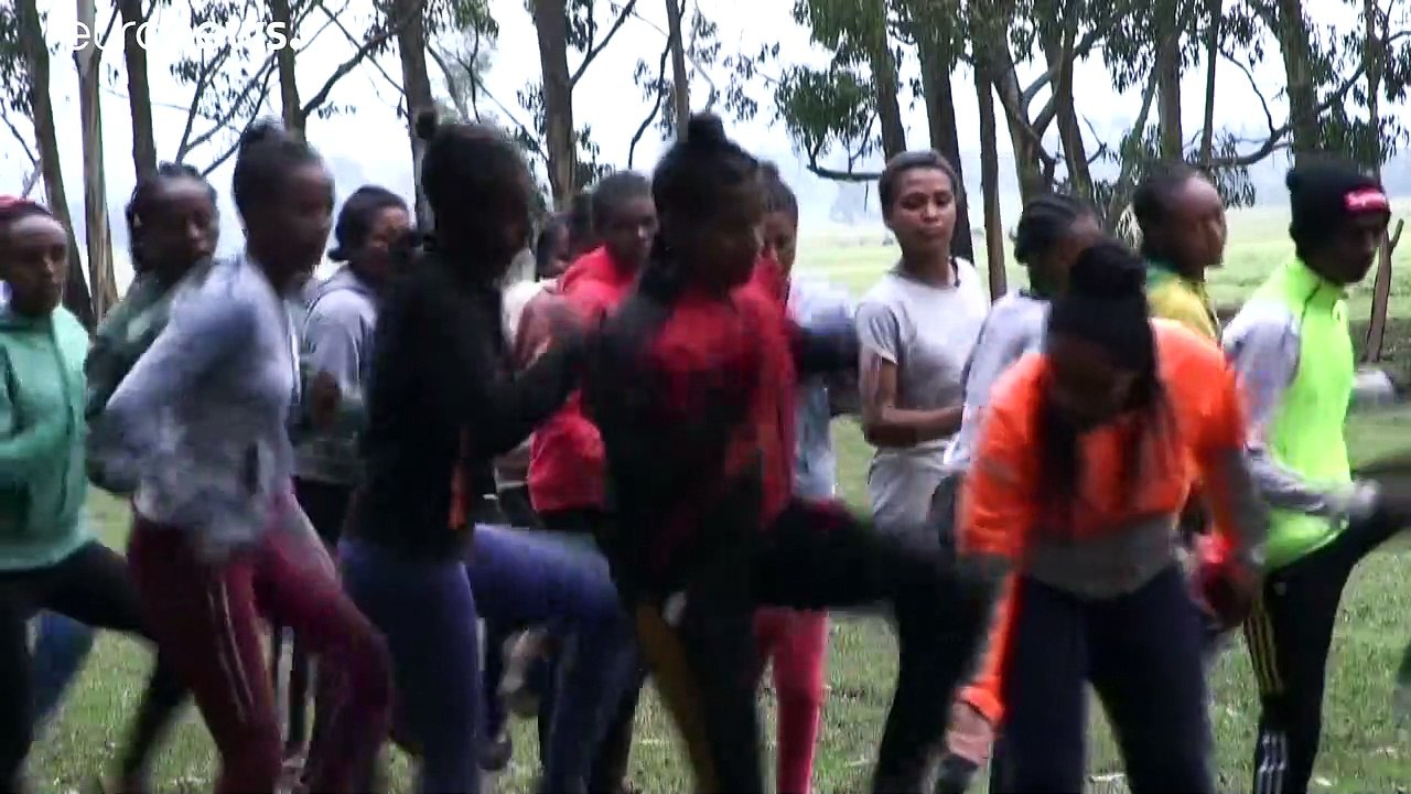 Die Olympia-Läufer aus dem Eukalyptus-Wald