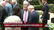 Gov. Chris Christie Tests Positive For Covid Day After Trump Diagnosis Announced