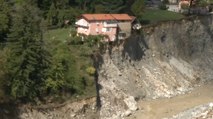 Severas inundaciones y deslaves por fuertes lluvias en Italia y Francia