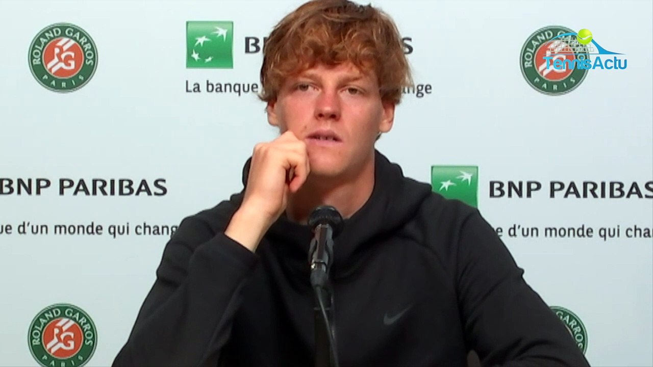 Roland-Garros 2020 - Jannick Sinner : "Jouer contre Rafa ici, à Roland-Garros mardi, ce n'est pas la tâche la plus aisée"