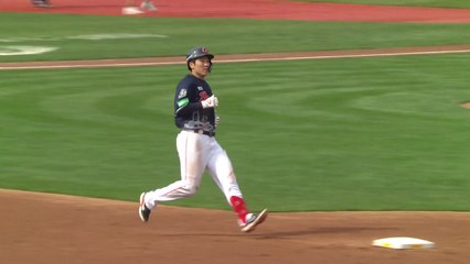 '육성선수' 롯데 오윤석, KBO 역대 27번째 '사이클링 히트' / YTN