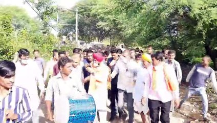 कैबिनेट मंत्री का सुवासरा विधानसभा के कई गांवों का दौरा किया
