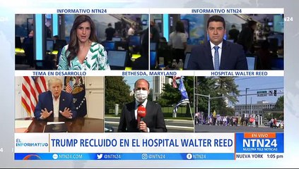 Trump podría ser dado de alta este lunes