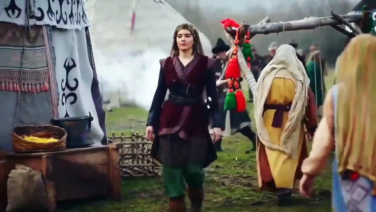 Roshan & Gulbano love story in ertugrul gazi drama.love scene ertugrul gazi,Cute couple love scene,Best love scene Roshan and gulbano.