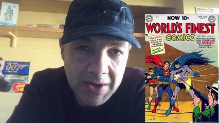 Batman e Superman su Worlds finest comics 71 - 1954