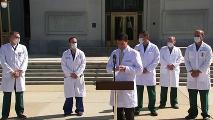 Trump pode receber alta nesta segunda-feira