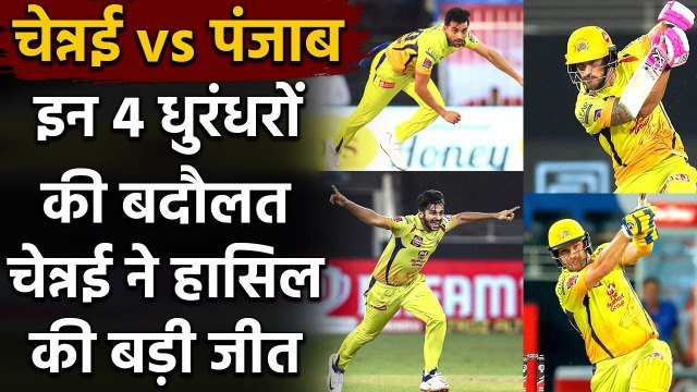 CSK vs KXIP Match Highlights: Shane Watson to Faf du Plessis, 4 Heroes of the Match | वनइंडिया हिंदी