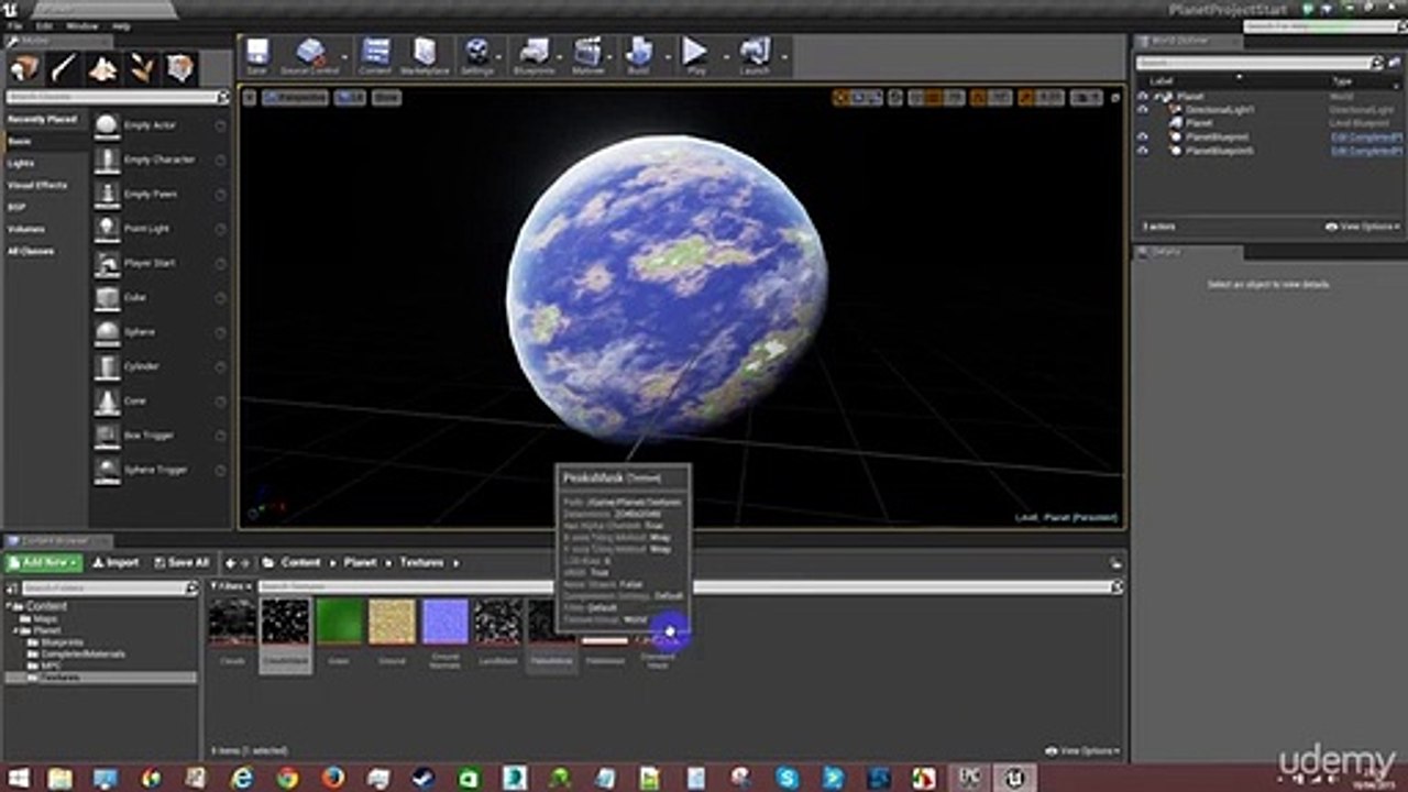 Creating Modular Planets in Unreal Engine 4 Lets talk textures