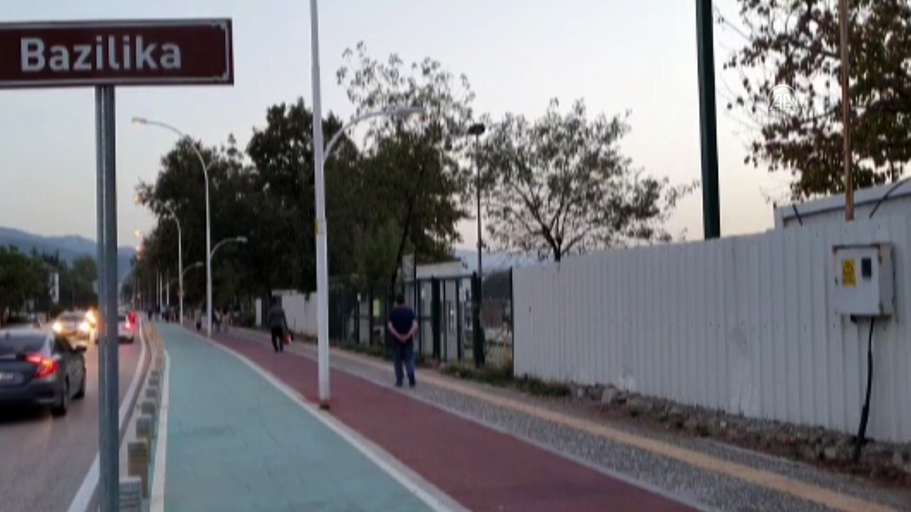 İznik Gölü'nde tarihi batık bazilikanın belgeseli çekiliyor - BURSA