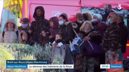 Tempête Alex : les évacuations se multiplient dans les Alpes-Maritimes