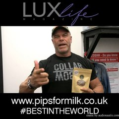 Billy Gunn promotes Pip's Real Hot Chocolate